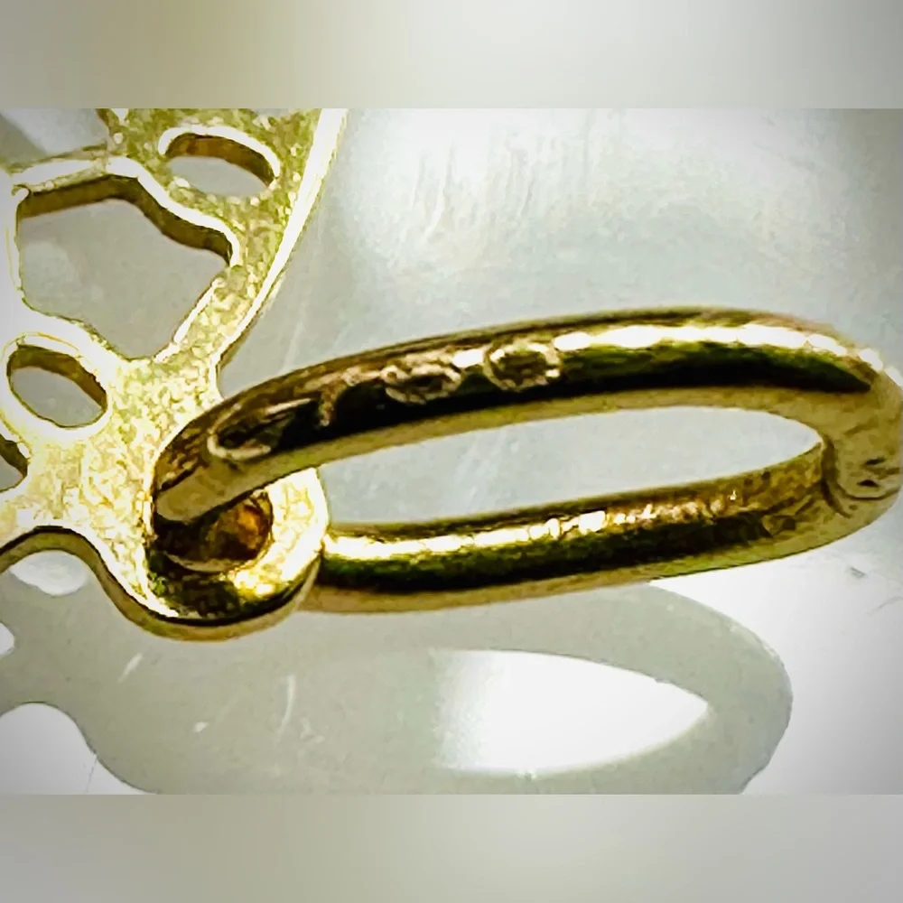 Dream Catcher Pendant. 💛 Real 18(18k) Karat Solid Gold Jewelry - Picture 8 of 10